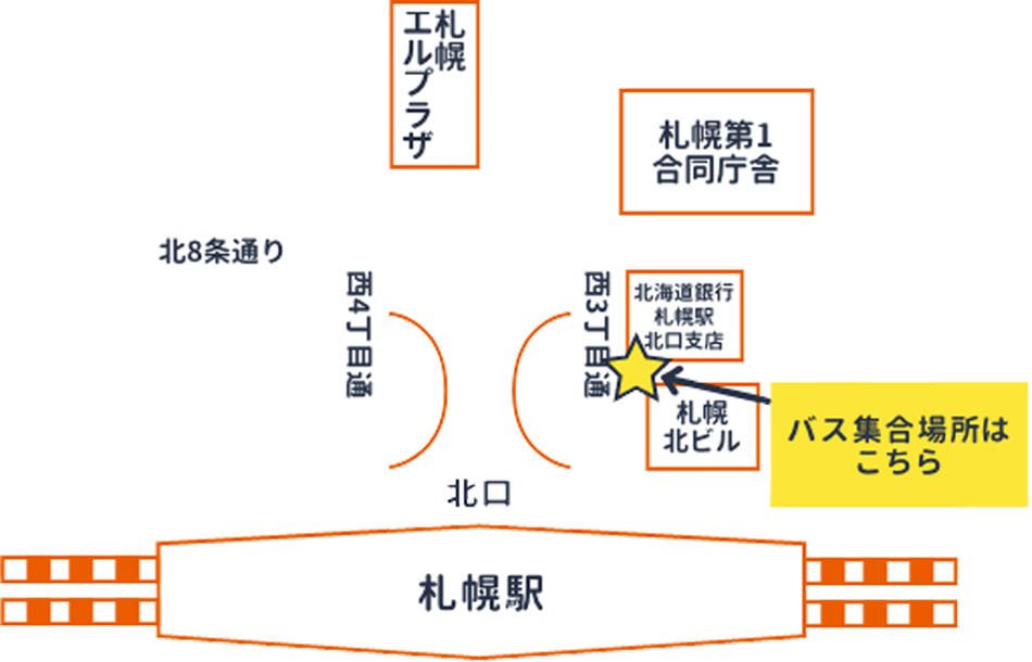 送迎バス集合場所