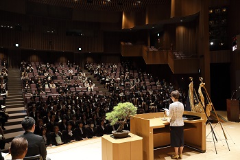 2024年度 入学式を挙行しました