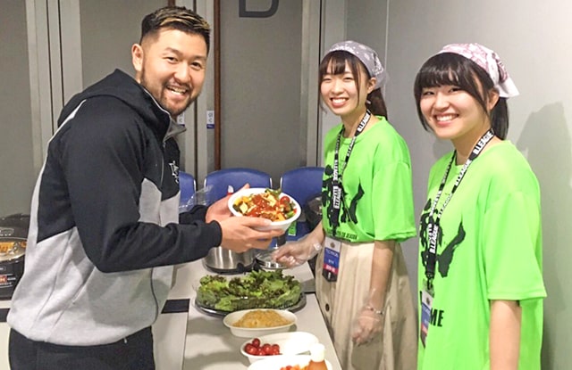 レバンガ北海道保健栄養サポート