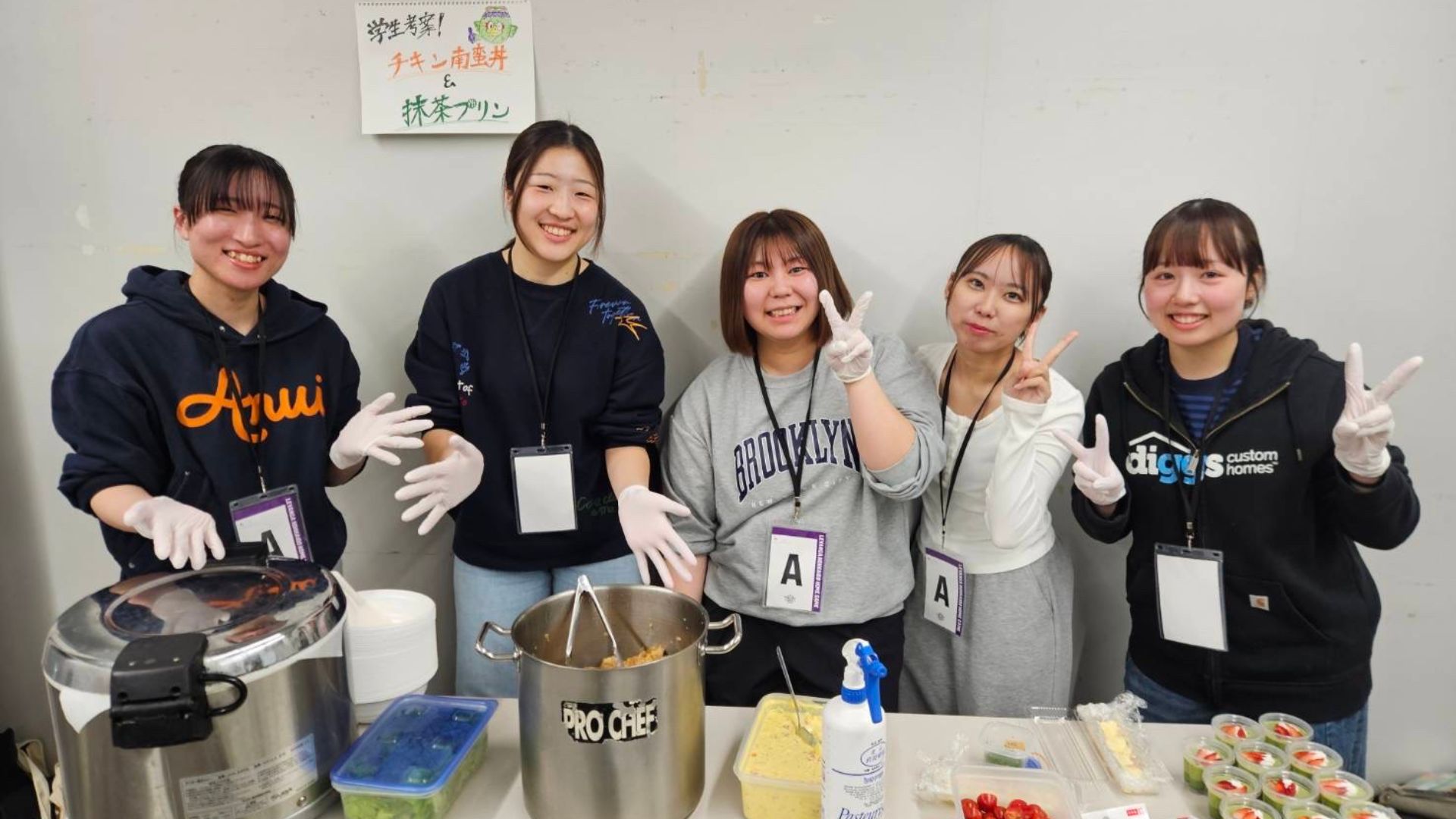 レバンガ北海道のリカバリー食を栄養学科の学生がプロデュースしました！